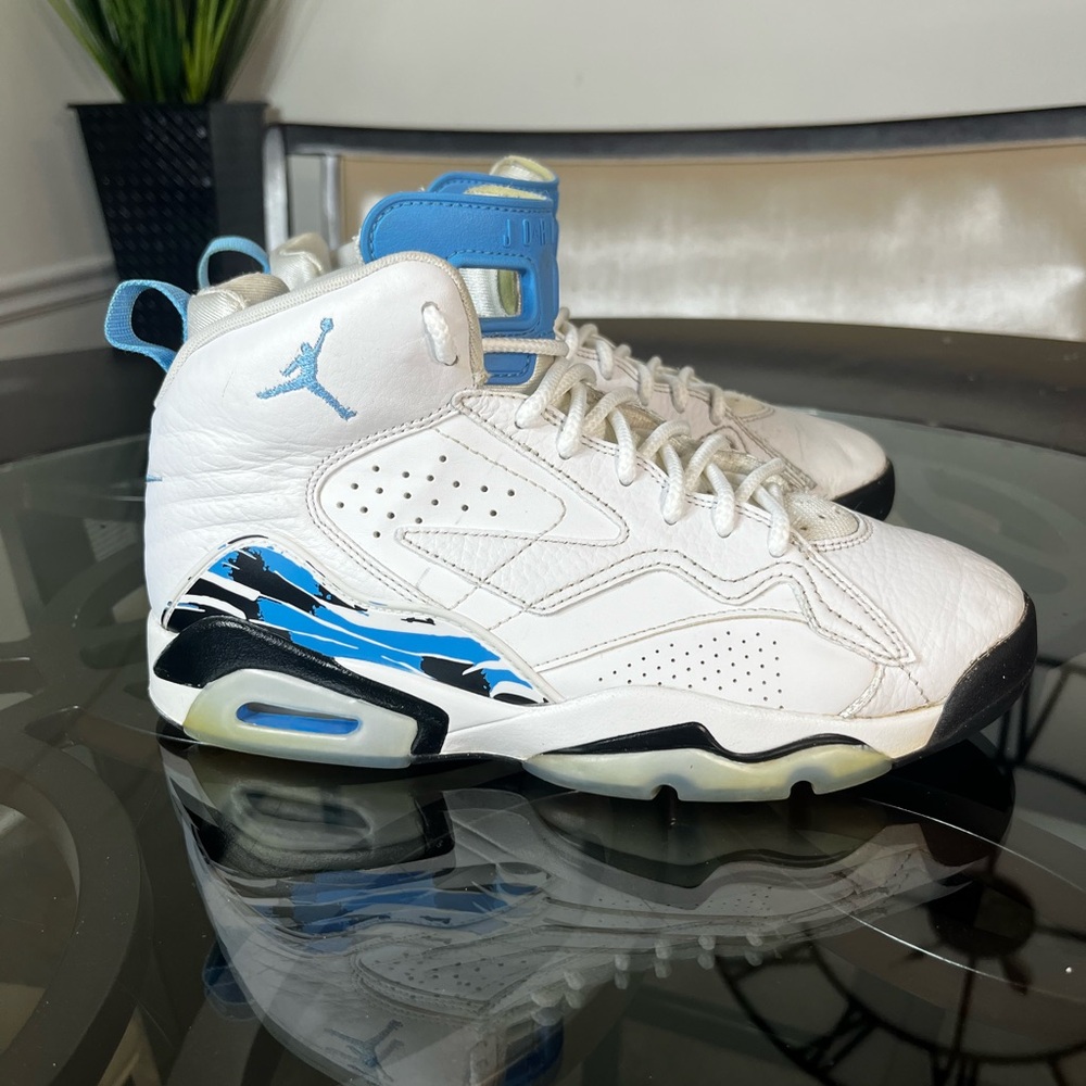 Nike Air Jordan Jumpman MVP 678 White University Blue UNC Sz 8